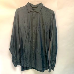 woven white blue jean styled